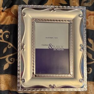 Madison Ornate Silver Picture Frame